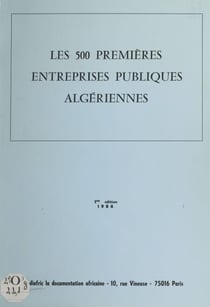 Les 500 premières entreprises publiques algériennes - Le secteur public en Algérie