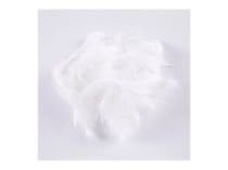 Lot de plumes en sachet de 5g - Blanc - Créalia