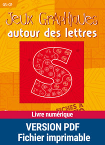 Jeux graphiques autour des lettres - GS - CP