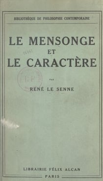 Le mensonge et le caractère