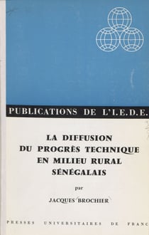 La diffusion du progrès technique en milieu rural sénégalais