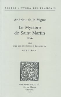 Le Mystère de Saint-Martin - 1496