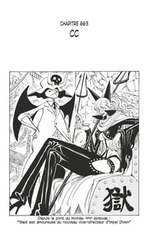 One Piece édition originale - Chapitre 663 - CC