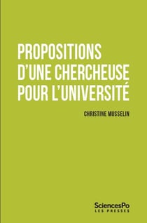 Propositions d’une chercheuse pour l’Université