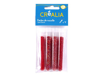 4 tubes de perles de rocaille tons rouges - Créalia