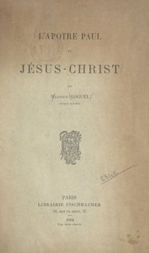 L'Apôtre Paul et Jésus-Christ