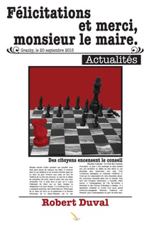 Félicitations et merci, monsieur le maire