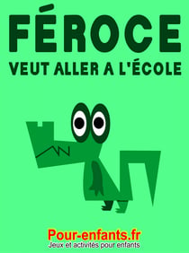 Féroce veut aller à l'école - Pièce de théâtre pour enfants.