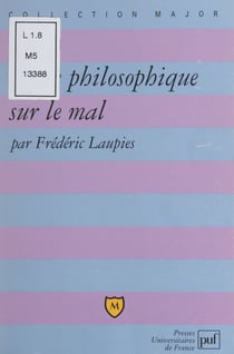 Leçon philosophique sur le mal