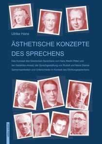 Ästhetische Konzepte des Sprechens - Das Konzept des Gestischen Sprechens von Hans Martin Ritter und der Gebärden-Ansatz der Sprachgestaltung von Rudolf und Marie Steiner Gemeinsamkeiten und Unterschiede im Kontext des Dichtungssprechens