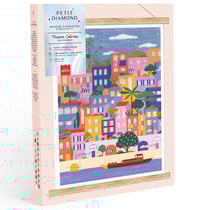 Coffret Petit Diamond - Diamond Painting Maisons Colorées par Coralie Fau