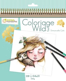 Carnet de coloriage - Wild 3