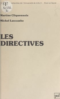 Les directives - Approche d'un terme juridique palingénésique