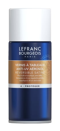 Vernis satin en aérosol - 150ml