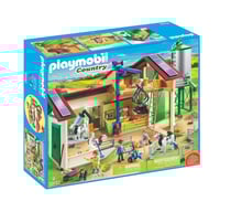 Grande ferme avec silo et animaux - Playmobil La vie à la ferme - 70132