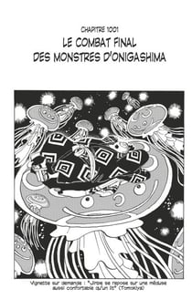 One Piece édition originale - Chapitre 1001 - Le combat final des monstres d'Onigashima