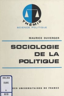 Sociologie de la politique - Éléments de science politique