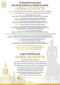 PLAQUETTE NORA ROBERTS JLU 2021