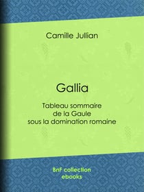 Gallia - Tableau sommaire de la Gaule sous la domination romaine