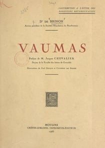 Vaumas - Contribution à l'étude des paroisses bourbonnaises