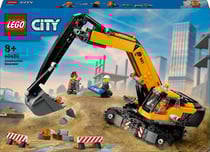 LEGO® 60420 - La pelleteuse de chantier jaune - LEGO® City