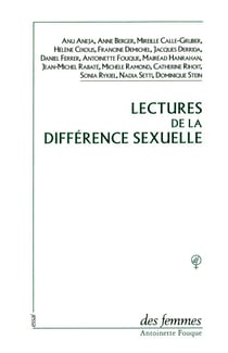 Lectures de la différence sexuelle - Actes du colloque Paris-VIII, CIPH Paris, octobre 1990