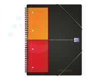 Cahier polypro - 23 x 30 cm - Meeting book - Oxford - 160 pages petits carreaux