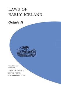 Laws of Early Iceland - Gragas II