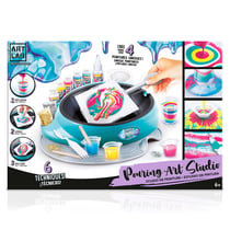 Coffret peinture pouring art studio