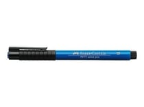 Feutre Faber-Castell - Pointe brush B - bleu phtalo - Pitt Artist Pen