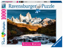 Puzzle 1000 pièces - Le Fitz Roy, Patagonie