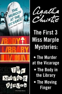 Miss Marple 3-Book Collection 1 - The Murder at the Vicarage, The Body in the Library, The Moving Finger