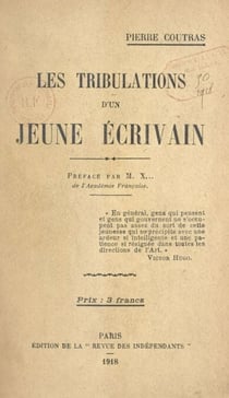 Les tribulations d'un jeune écrivain
