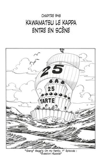 One Piece édition originale - Chapitre 948 - Kawamatsu le kappa entre en scène