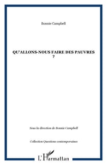 Qu'allons-nous faire des pauvres ?