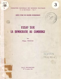 Essai sur la démocratie au Cambodge