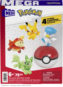 Mega - Pokémon - Equipe de la région de Paldea