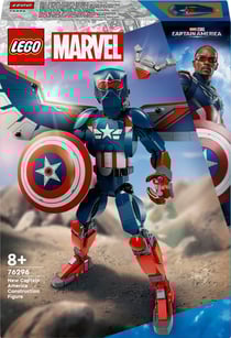 LEGO® 76296 - Figurine du nouveau Captain America à construire - Super Heroes Marvel
