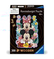 Puzzle en bois 300 pièces - Mickey et Minnie - Ravensburger