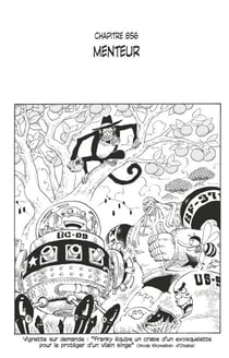 One Piece édition originale - Chapitre 856 - Menteur