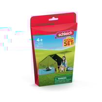 Mini monde : Kim part en camping - Schleich