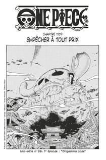 One Piece édition originale - Chapitre 1109 - Empêcher à tout prix