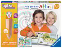 tiptoi® - Coffret complet lecteur interactif + Livre Atlas
