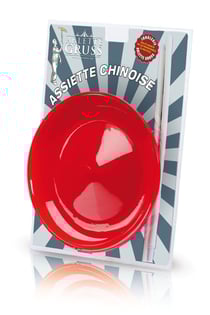 Assiette chinoise - Arlette Gruss