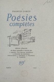 Poésies complètes - Édition illustrée de 12 aquarelles et dessins