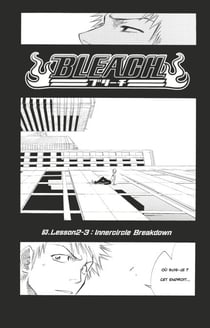 Bleach - T08 - Chapitre 63 - Lesson 2-3: Innercircle Breakdown