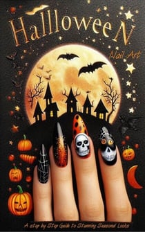 A Step-By-Step Guide to Halloween Nail Art Seasonal Looks - Nail Art, #1