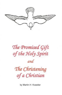 The Promised Gift of the Holy Spirit and the Christening of a Christian