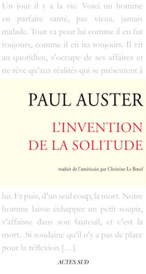 L'Invention de la solitude