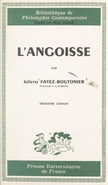 L'angoisse